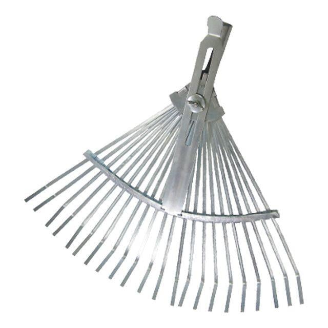 Грабли веерные INTERTOOL FT-3005 с регулировкой ширины рабочей поверхности 22 прутья (11937039)
