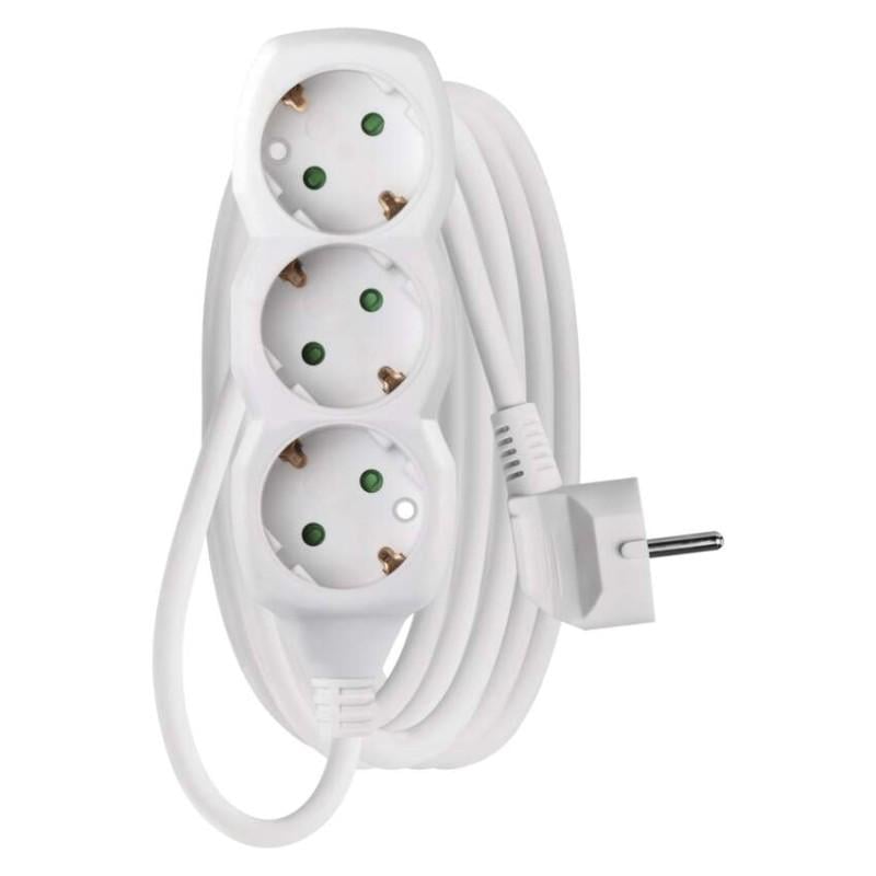 Удлинитель сетевой Emos P0323R 3 розетки 3 м 1,5 кв. мм (37796662)