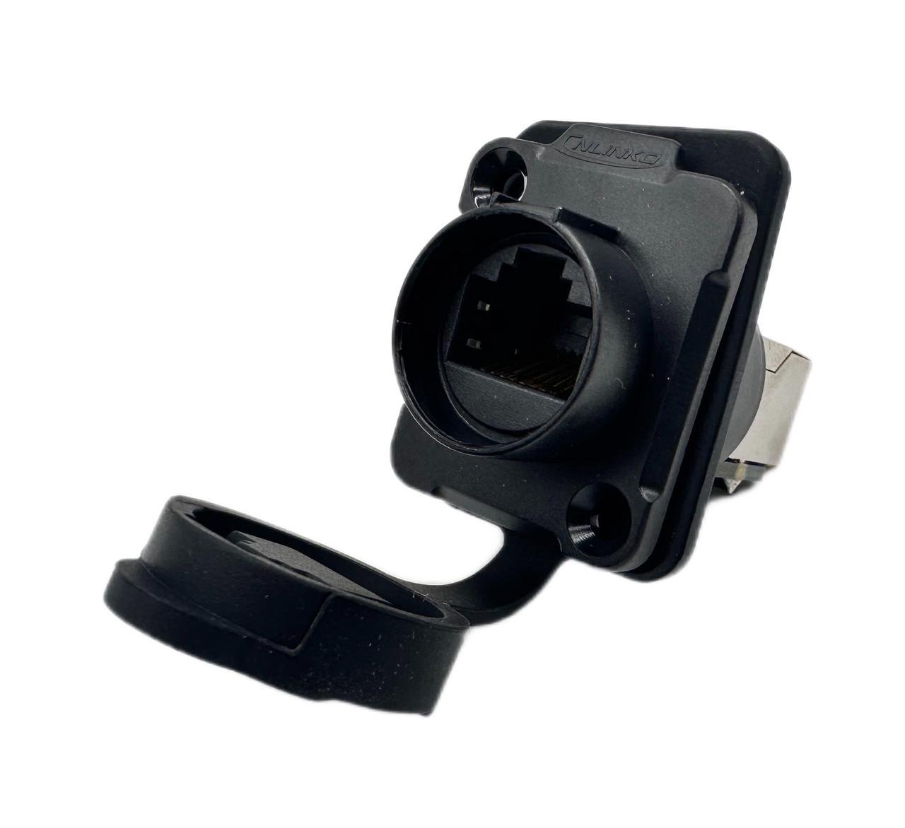 Розъем RJ45 CNLINKO LP-16-J/RJ45/113/SX-02-201 розетка на панель IP67 (2289608000) Розъем RJ45 CNLINKO LP-16-J/RJ45/113/SX-02-201 розетка на панель IP67 (2289608000)