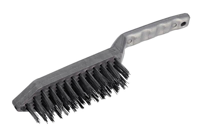 Щітка дротова Mastertool 5-рядна з пластиковою ручкою (14-5505)