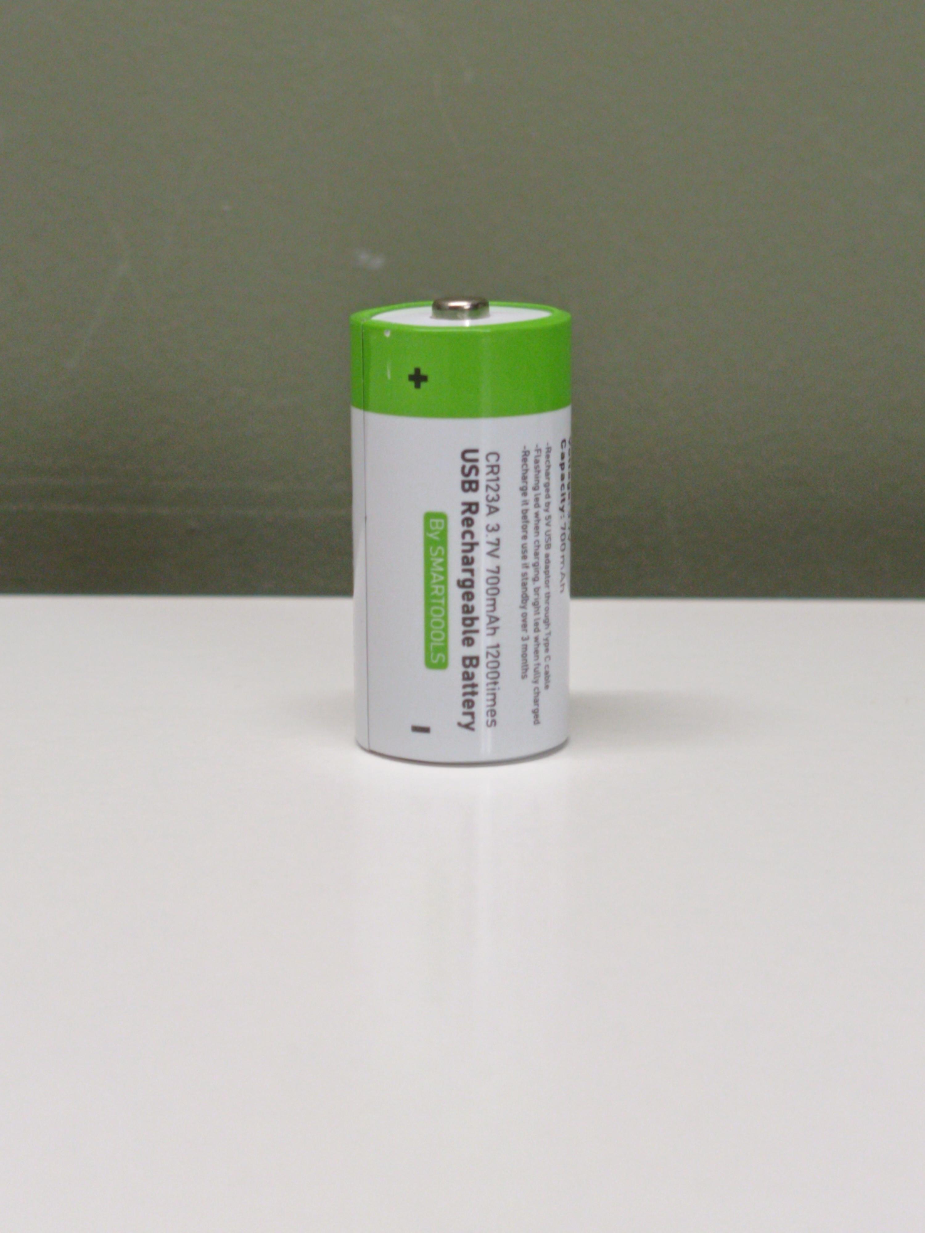 Батарейка аккумуляторная Smartools CR123A/CR123/16340 700 mAh 3,7V (2380242311)