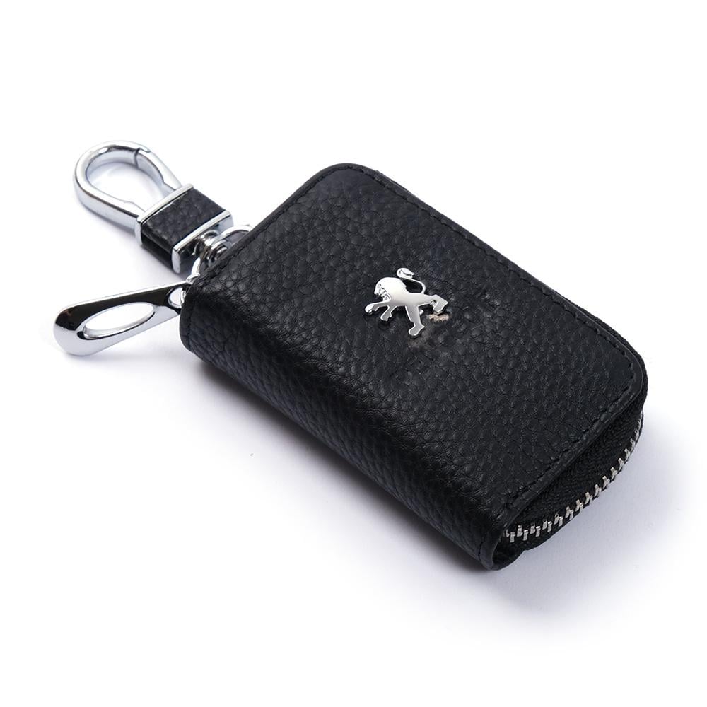 Чохол для ключів з карабіном Peugeot шкіра (284067)
