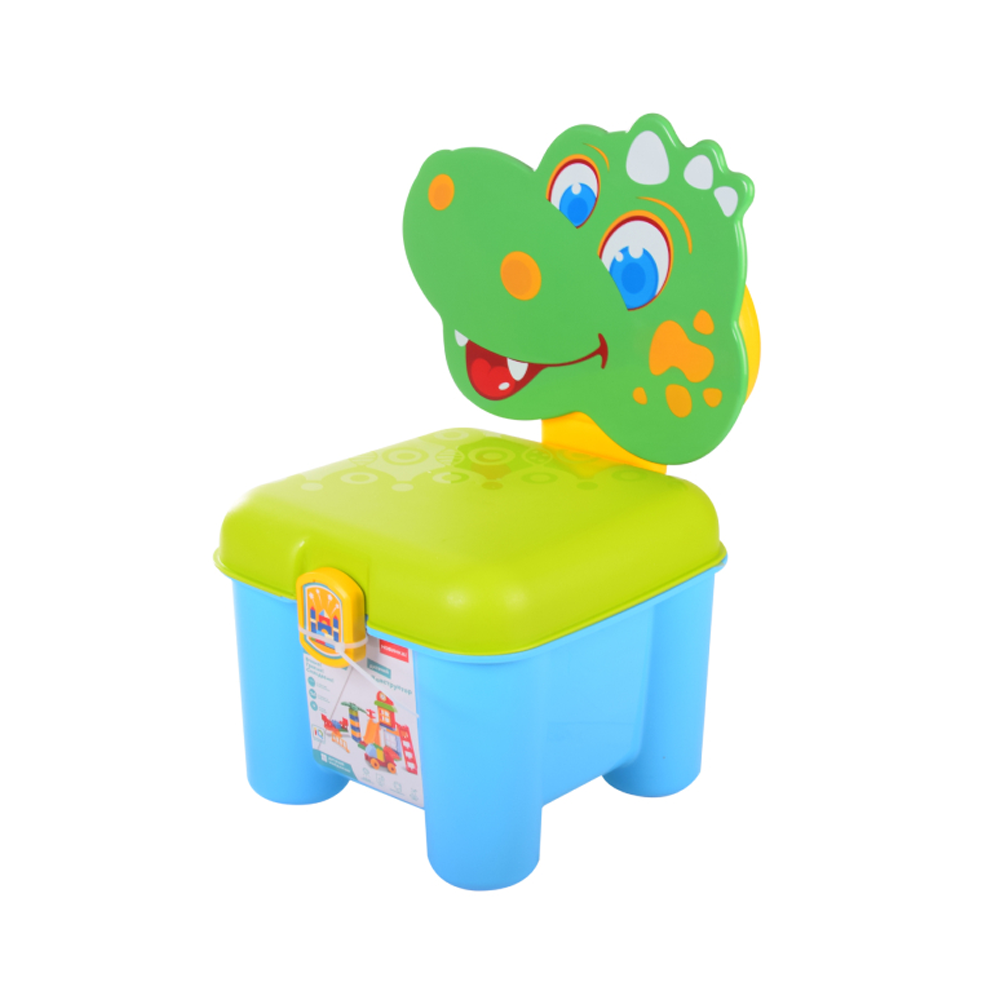 Конструктор Iblock 3в1 стілець 34x18x20 см 46 деталей (MTT-142416)