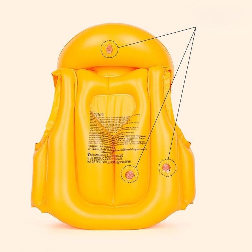 Надувний жилет для плавання для дітей Wave 40 см Жовтий (52-жов-BT-6525-S) - фото 6 Надувний жилет для плавання для дітей Wave 40 см Жовтий (52-жов-BT-6525-S) - фото 6