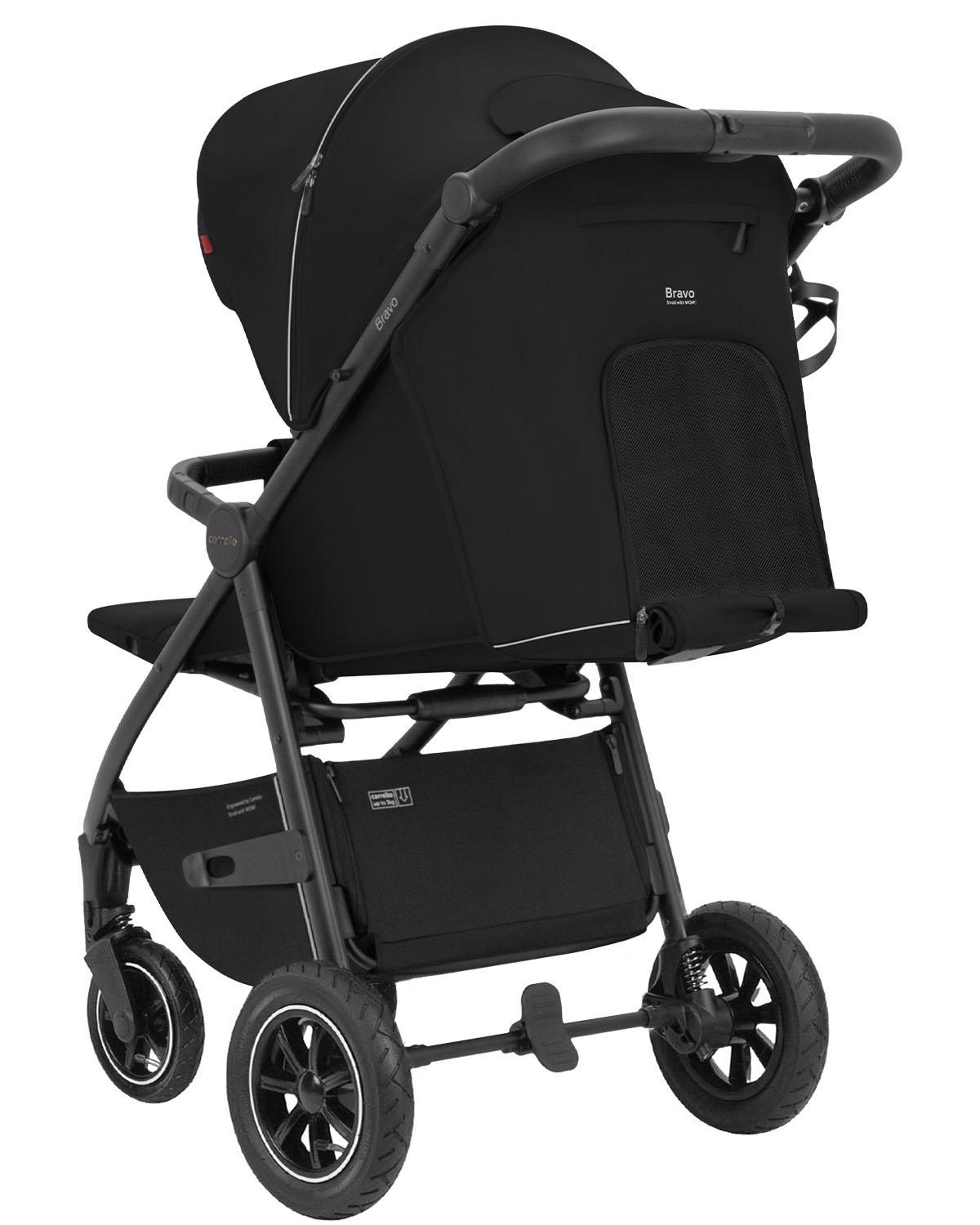 Коляска детская Carrello Bravo Air Pure Black (CRL-5512) - фото 4