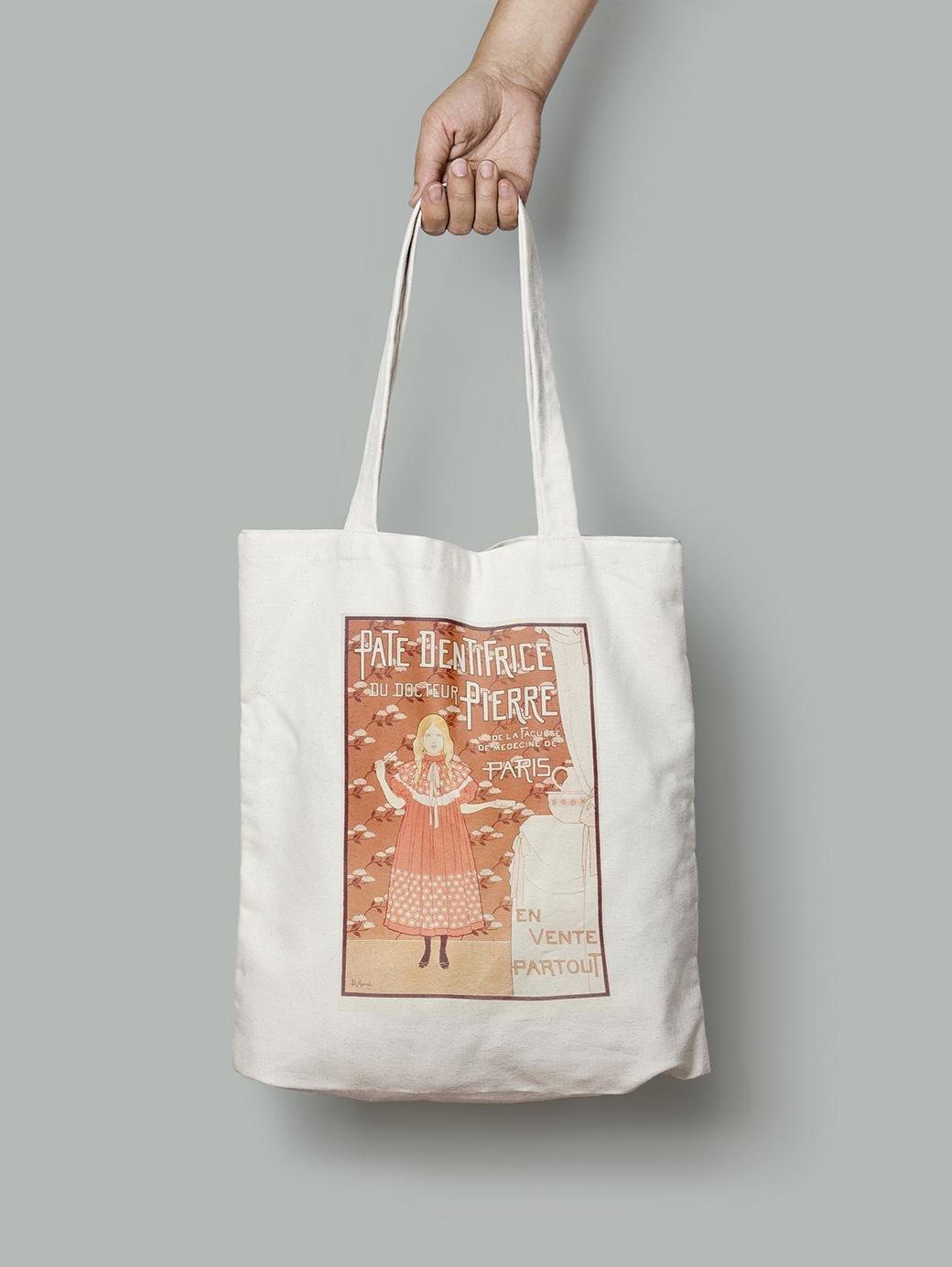 Эко-сумка шопер Зубная паста от доктора Пьера