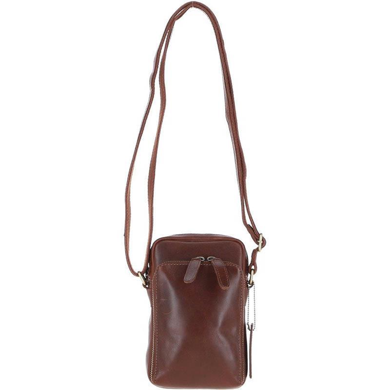 Мужская сумка Ashwood K41 Chestnut (37338)