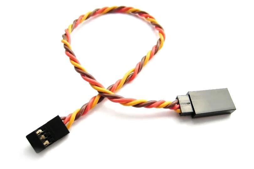 Подовжувач для сервоприводів 22AWG JR скручений 90 см 50 шт. (56976)