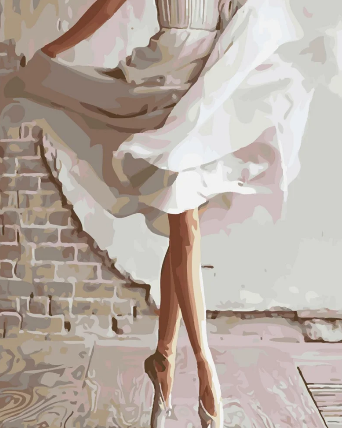 Картина по номерам Strateg Балет 40x50 см (SY6271)