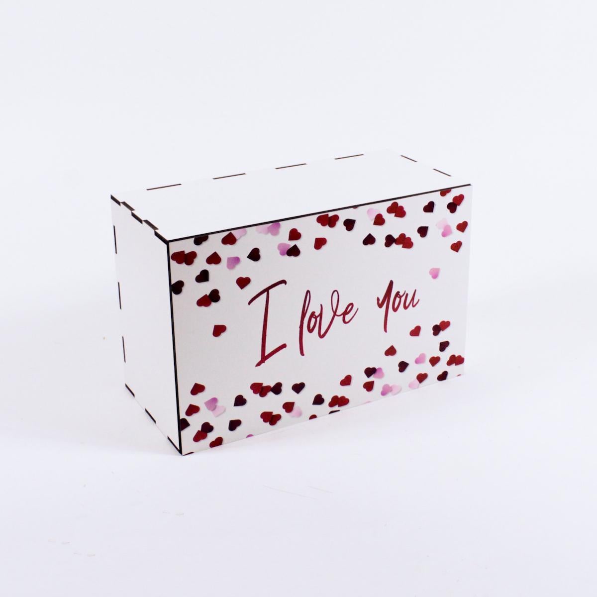 Коробка "I love you" сердечка (4715)
