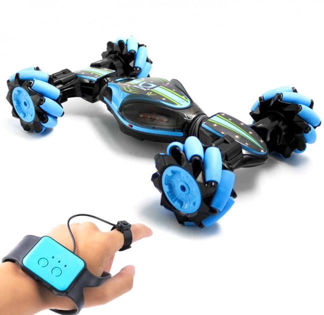 Машинка трансформер перевертыш Ukc Skid Ding UD 2196A Синий (204955b2) - фото 4 Машинка трансформер перевертыш Ukc Skid Ding UD 2196A Синий (204955b2) - фото 4