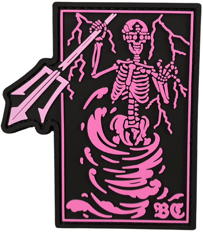 Патч Вихрь Розовый (PATCH-0132)