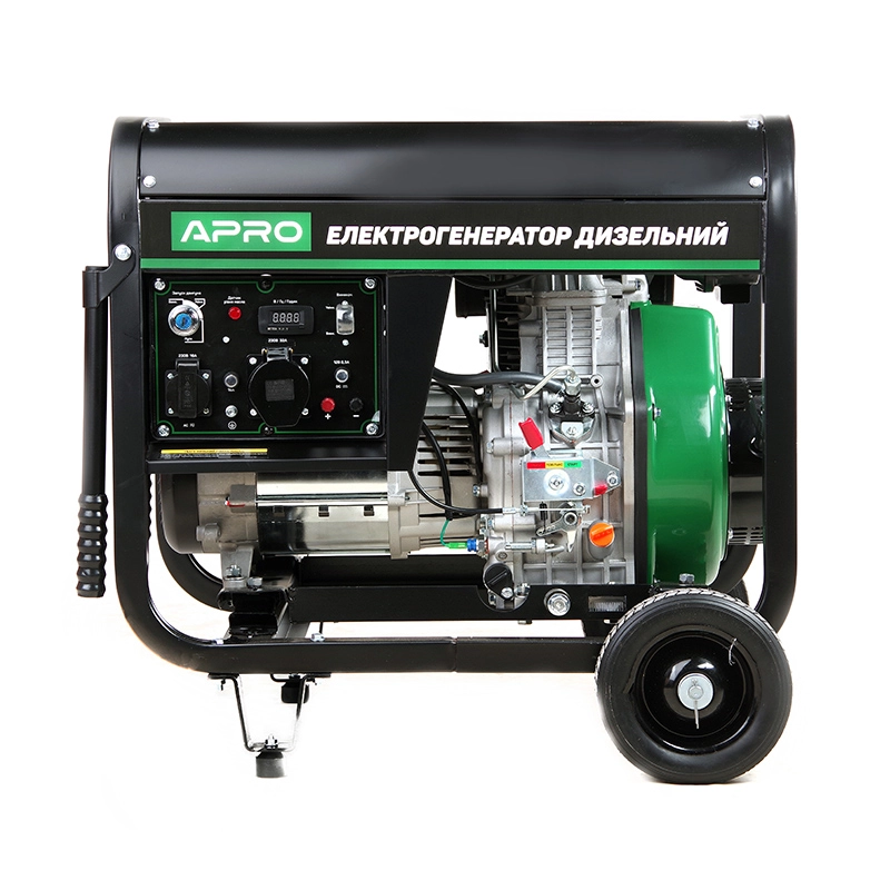 Генератор Apro DG-75Е 7,5/8,0 кВт дизельный 4-х тактный электрозапуск (852125)