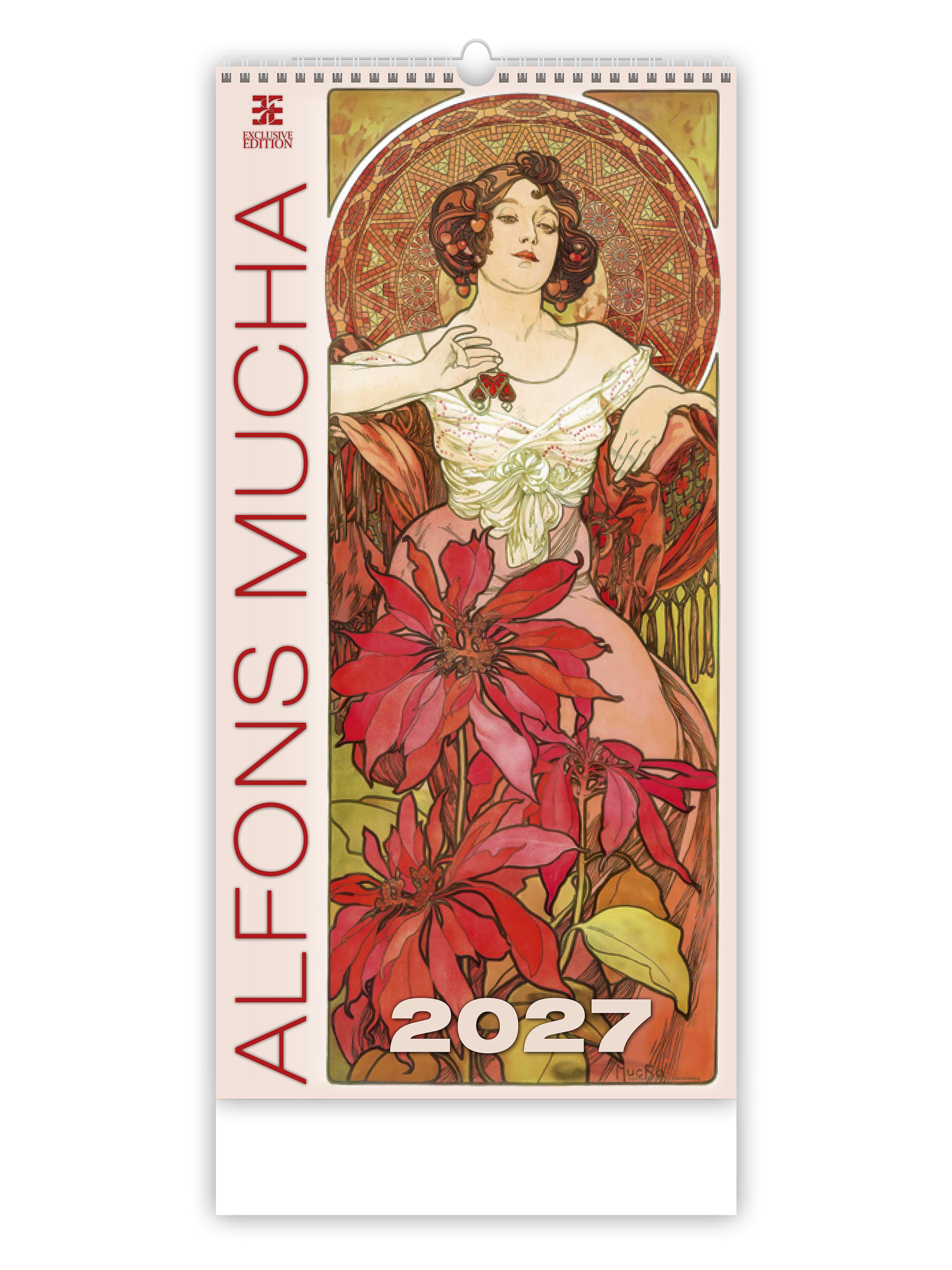 Календарь настенный 2027 HELMA Alfons Mucha 31,5х63 см (N251-27) Календарь настенный 2027 HELMA Alfons Mucha 31,5х63 см (N251-27)