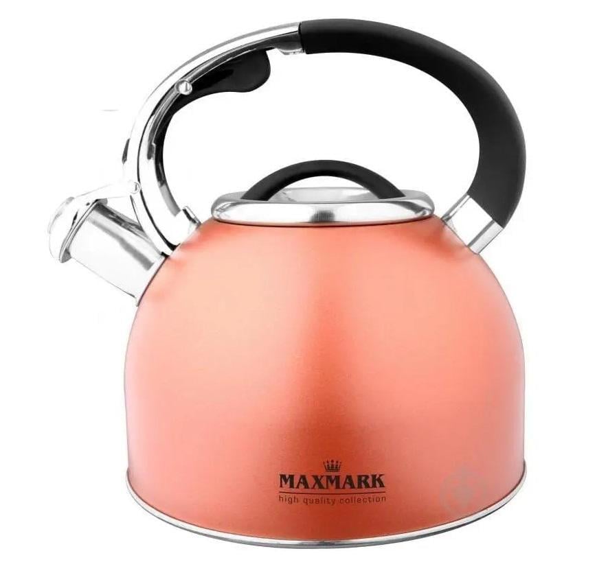 Чайник зі свистком Maxmark нержавіюча сталь 3 л - фото 1