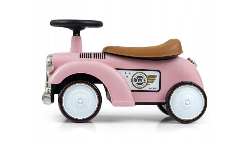 Детский автомобиль Milly Mally Royce Pink Pushchair Retro Car Classic Car винтажный Pink (5901761128697) - фото 4 Детский автомобиль Milly Mally Royce Pink Pushchair Retro Car Classic Car винтажный Pink (5901761128697) - фото 4