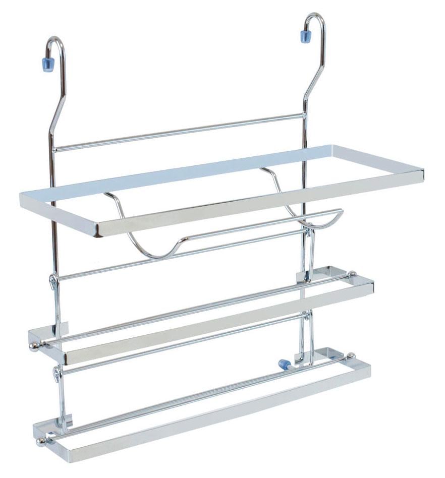 Держатель на рейлинг Lemax для полотенец фольги пленки Никель матовый (MX-428 NM)