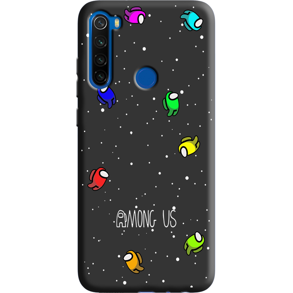Чохол Boxface Xiaomi Redmi Note 8T Among Us Invisible Чорний силікон (38532-bk76-38945)