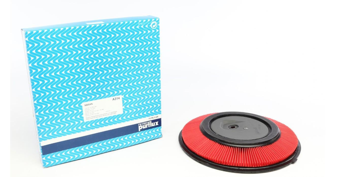 Фильтр воздушный PURFLUX для Nissan Primera 1,6 90-02/Sunny 1,4 89-00- (A314)