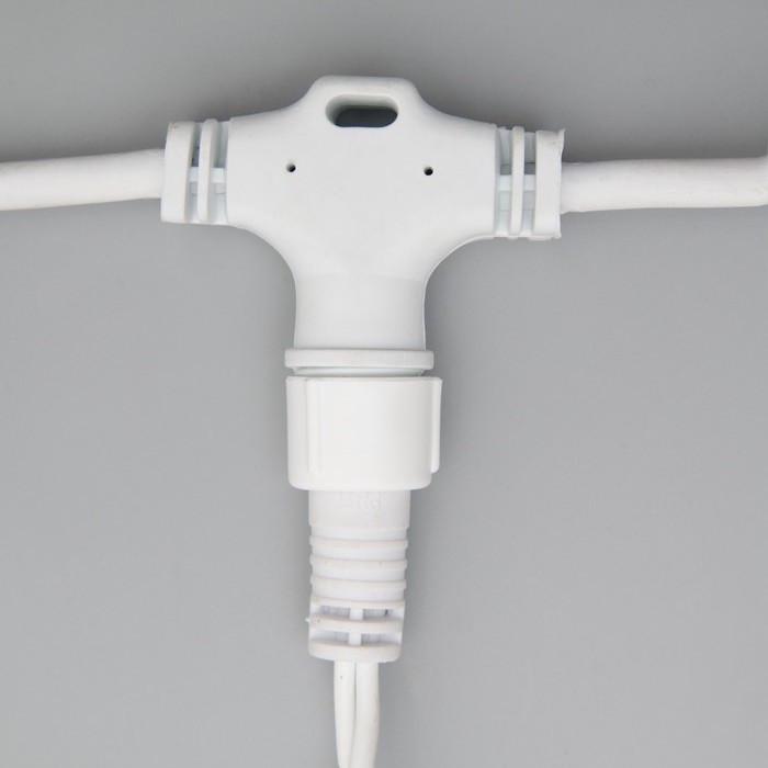 Гірлянда вулична з flash мерехтінням Alphatrade Premium Штора 3x3 м 480 LED Білий/Теплий білий (120508) - фото 2