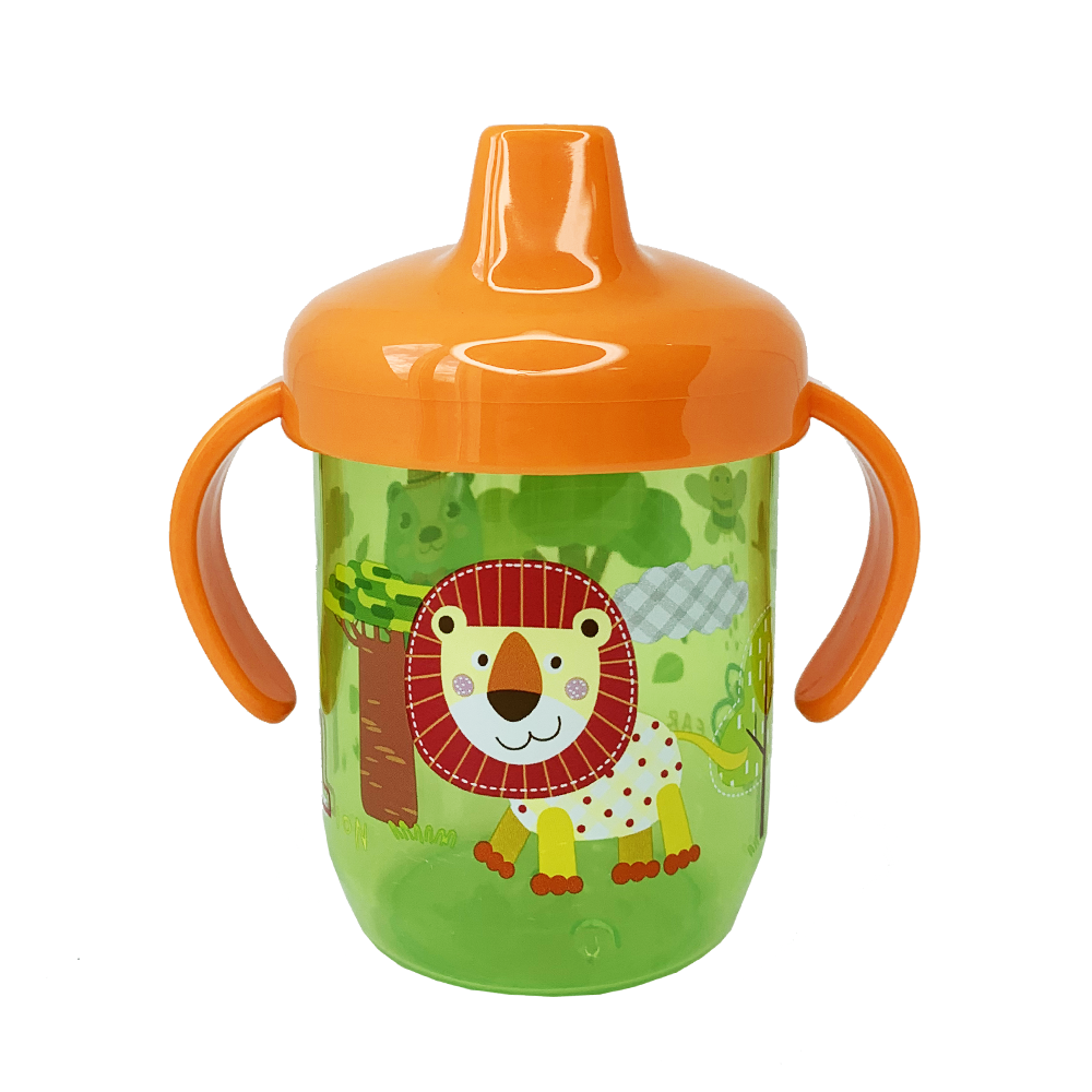 Поїльник дитячий Тварини 200 мл Зелений (206) - фото 2 Поїльник дитячий Тварини 200 мл Зелений (206) - фото 2