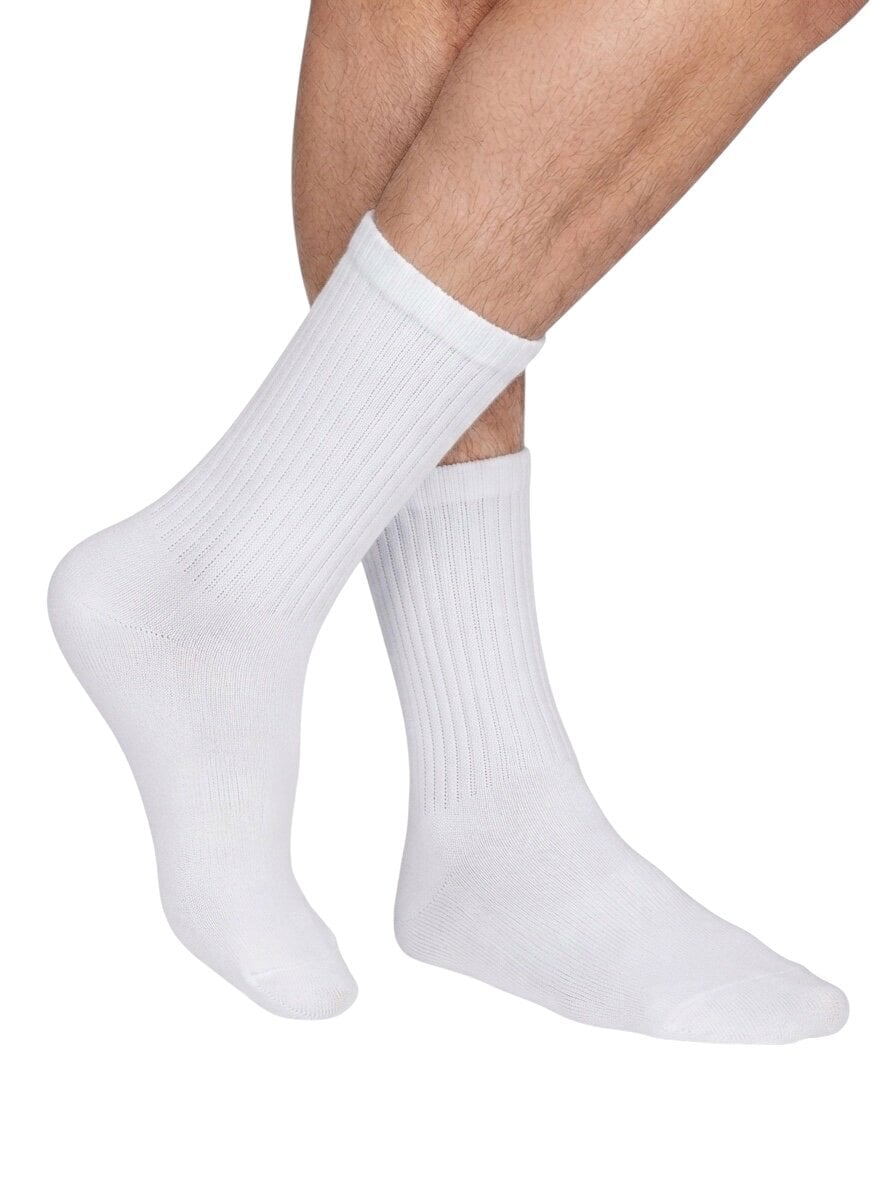 Шкарпетки унісекс в рубчик MovementStandard Fancy р. 38-41 Білий (BKKV00001382503)