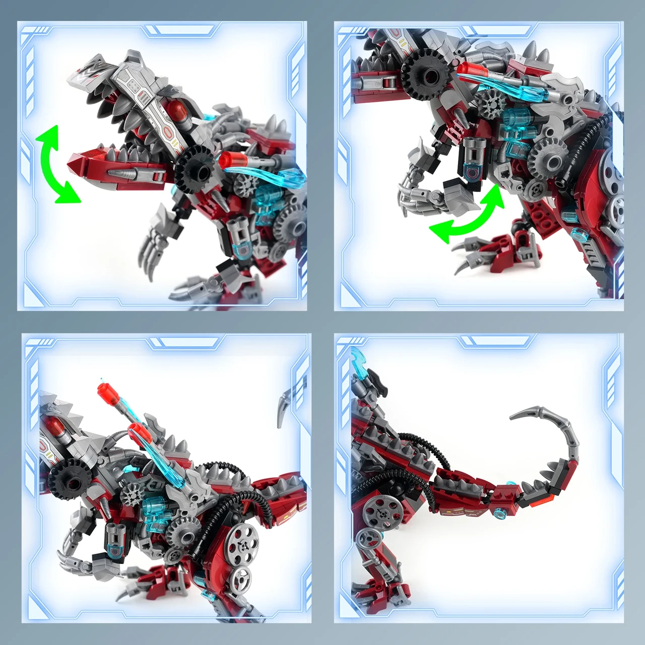 Конструктор Динозавр літак (29599826) - фото 9 Конструктор Динозавр літак (29599826) - фото 9