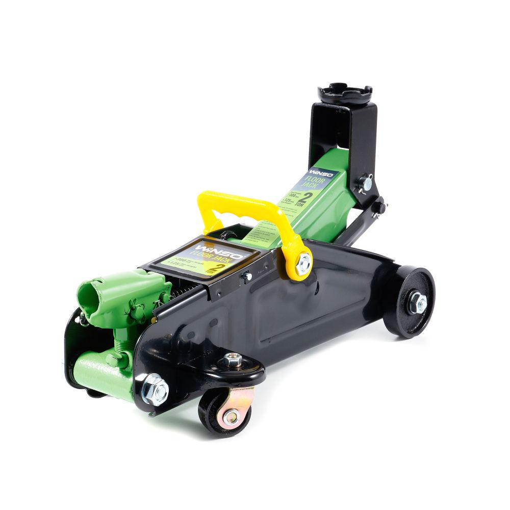 Домкрат подкатной Winso 171610 2 т 6 кг подъем 125-300 мм чемодан