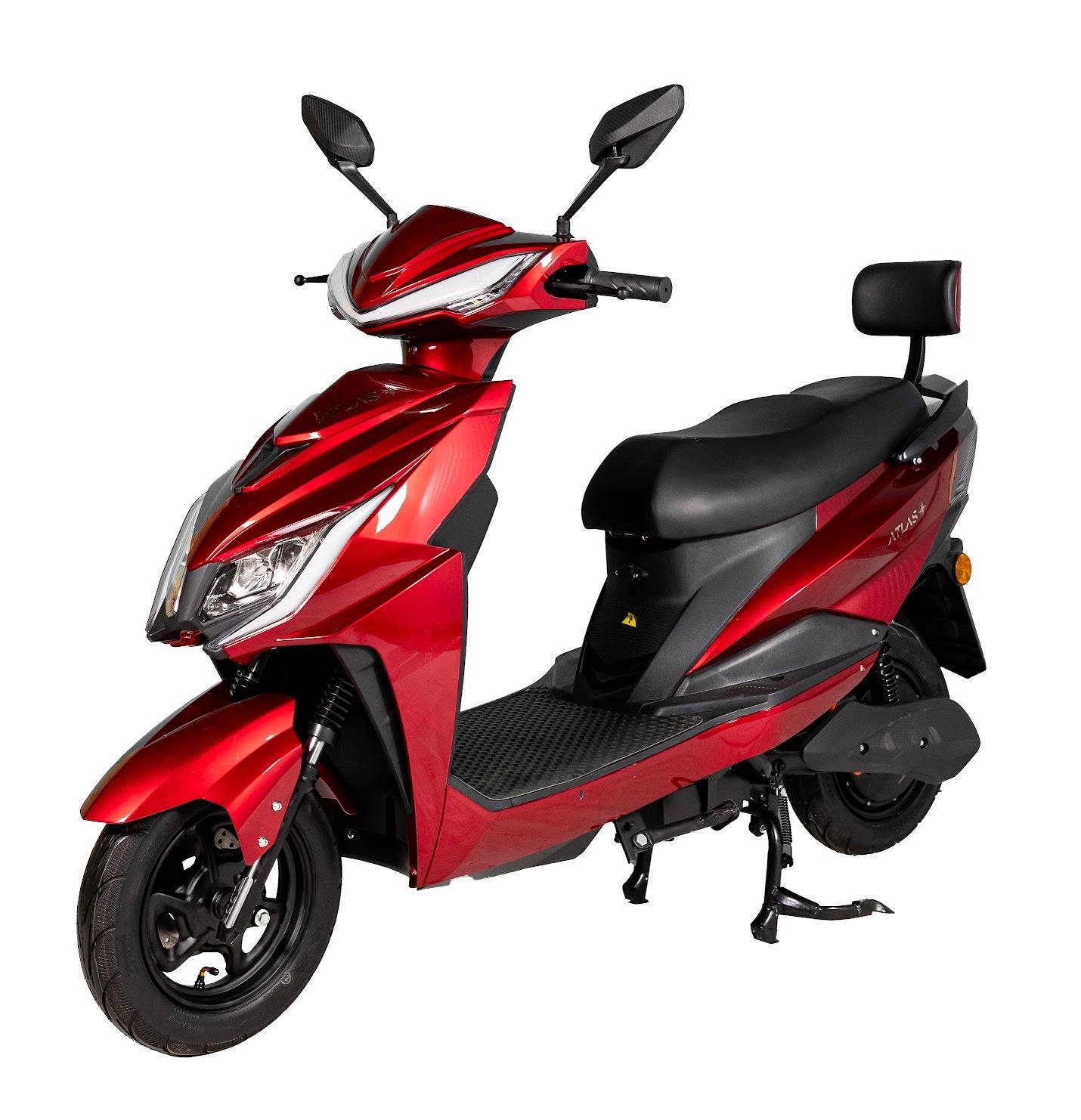 Электроскутер ATLAS Spider 1800W Red (3126)