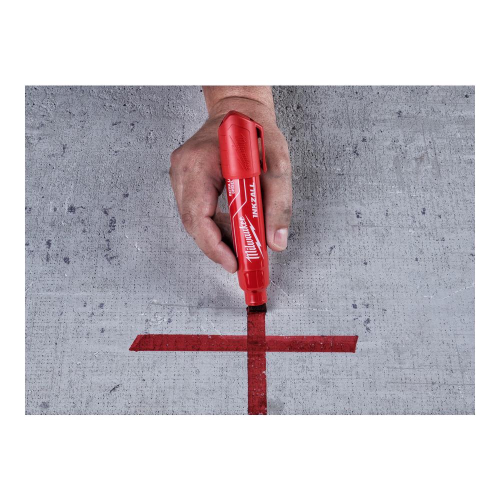Маркер Milwaukee InkZAll великий XL Червоний (4932471560) - фото 5 Маркер Milwaukee InkZAll великий XL Червоний (4932471560) - фото 5
