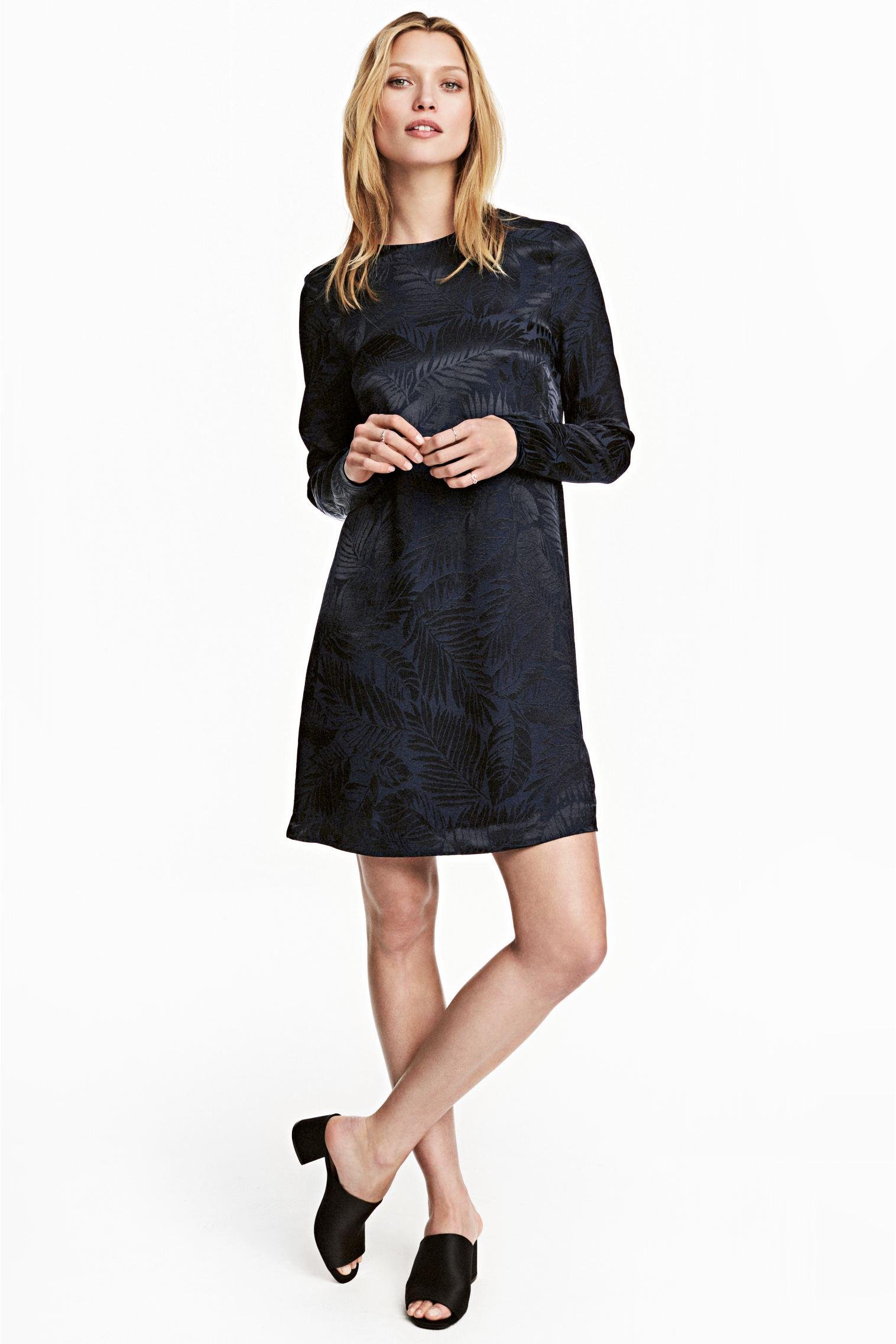 Сукня H&M р. 34 Темно-синій (2804502530)