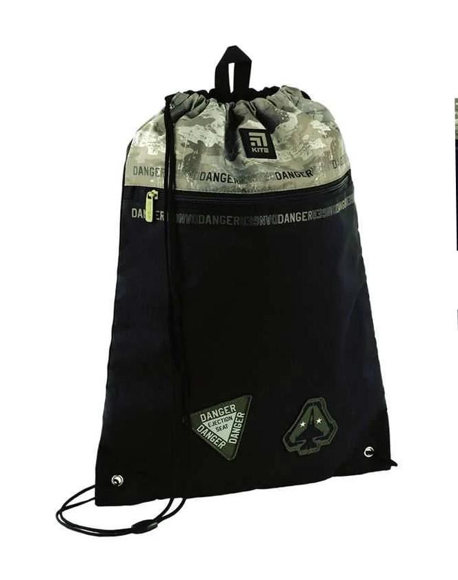 Сумка для обуви KITE 49х36 см Черный (K24-601L-2)