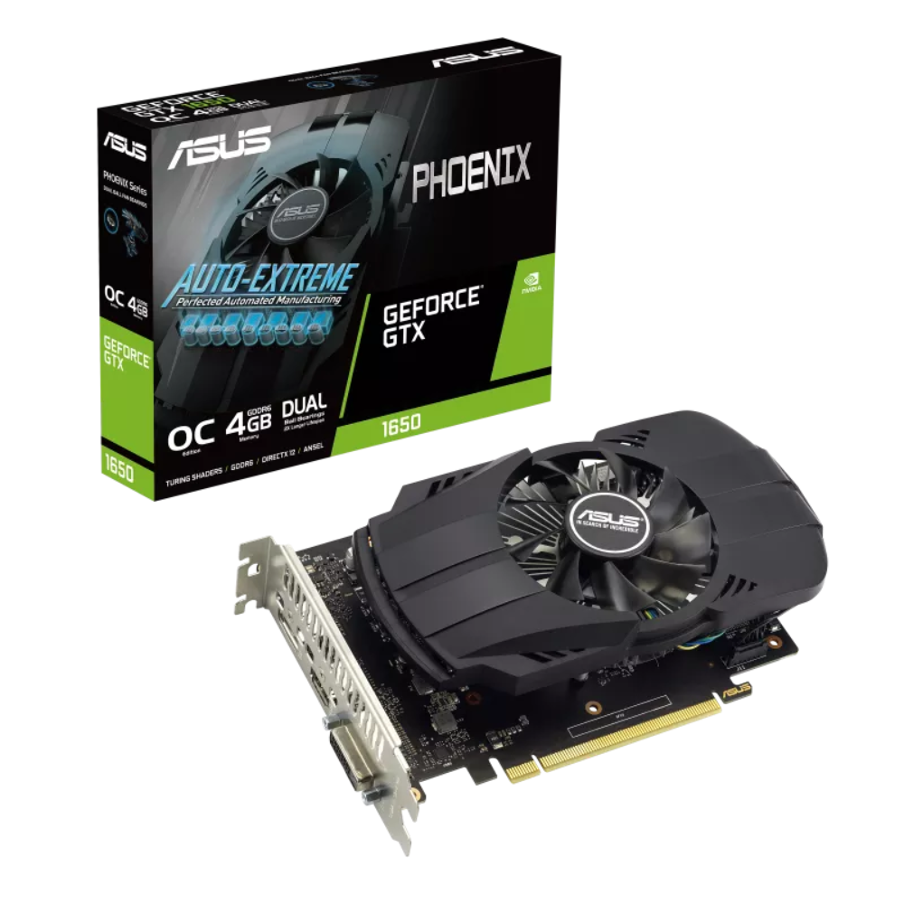 Видеокарта Asus nVidia GTX 1650 4 Гб GDDR6/12000 МГц (08b6b036) - фото 6 Видеокарта Asus nVidia GTX 1650 4 Гб GDDR6/12000 МГц (08b6b036) - фото 6