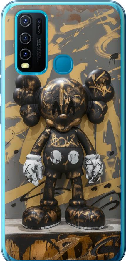 Чехол на Vivo Y30 Bronze kaws (6097u-2154-42517)