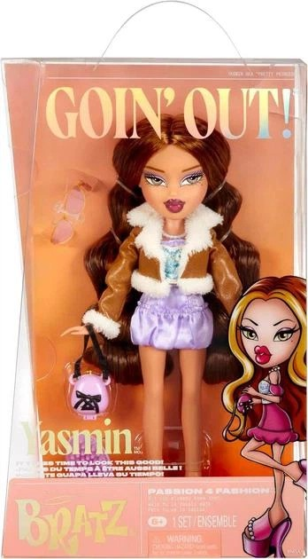 Лялька Bratz Goin' Out! YASMIN Модниця Братц Ясмін з аксесуарами (524205)