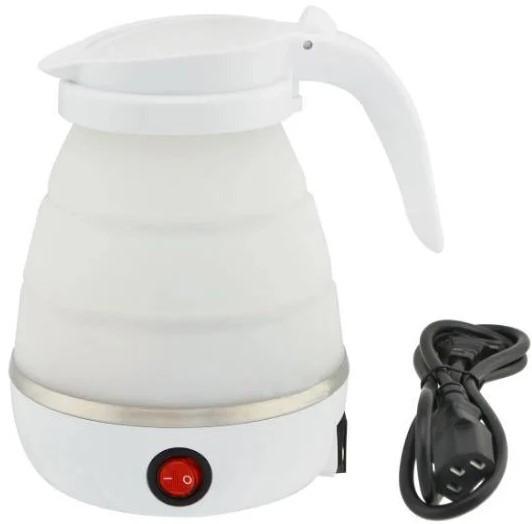 Електрочайник складаний Silicon Kettle 7107 силіконовий White (011997) - фото 3