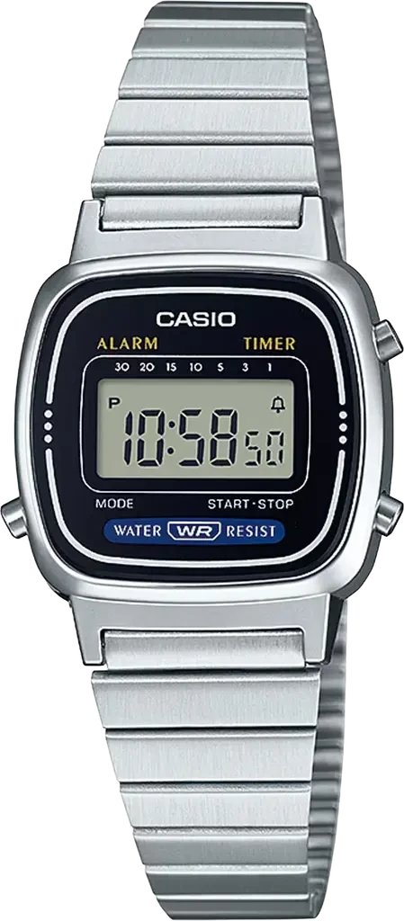 Наручные часы женские Casio LA670WEA-1EF Lady Vintage с подсветкой Наручные часы женские Casio LA670WEA-1EF Lady Vintage с подсветкой