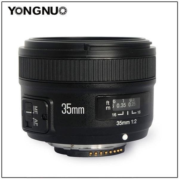 Объектив Yongnuo YN f/2,0N для Nikon D 35 мм (534841266)