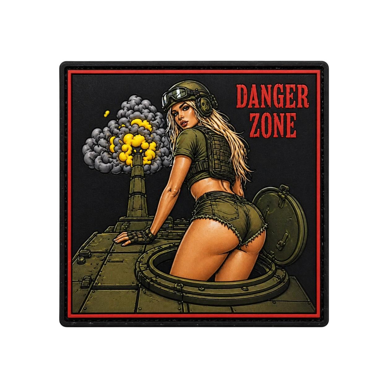 Шеврон Danger zone (34418259)