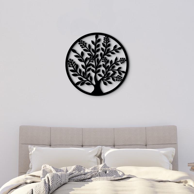 Декоративное панно Дерево из дерева 70х70 см (0024 70х70)