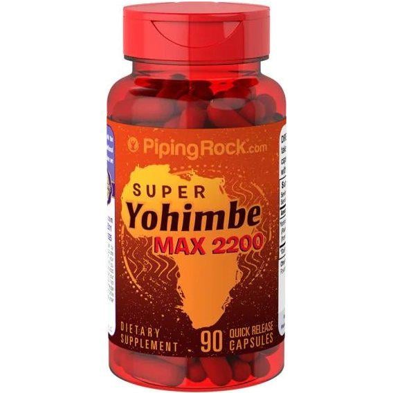 Йохимбе Piping Rock Super Yohimbe Max 2200 90 капс. Йохимбе Piping Rock Super Yohimbe Max 2200 90 капс.