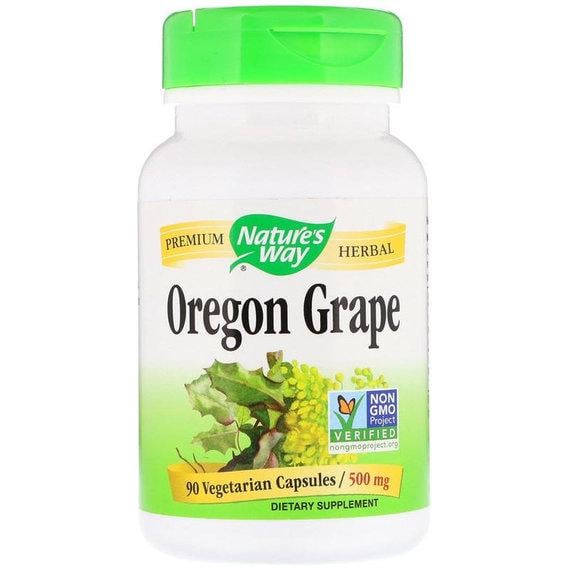 Урологический препарат Nature's Way Oregon Grape Root 500 мг 90 вег. капс. (000002586)