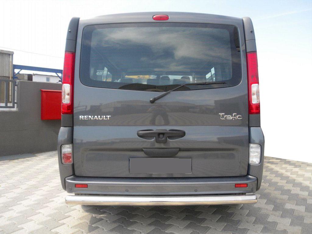 Задняя защита AK002 CAN для Nissan Primastar 2002-2014 гг. нержавеющая сталь Хром