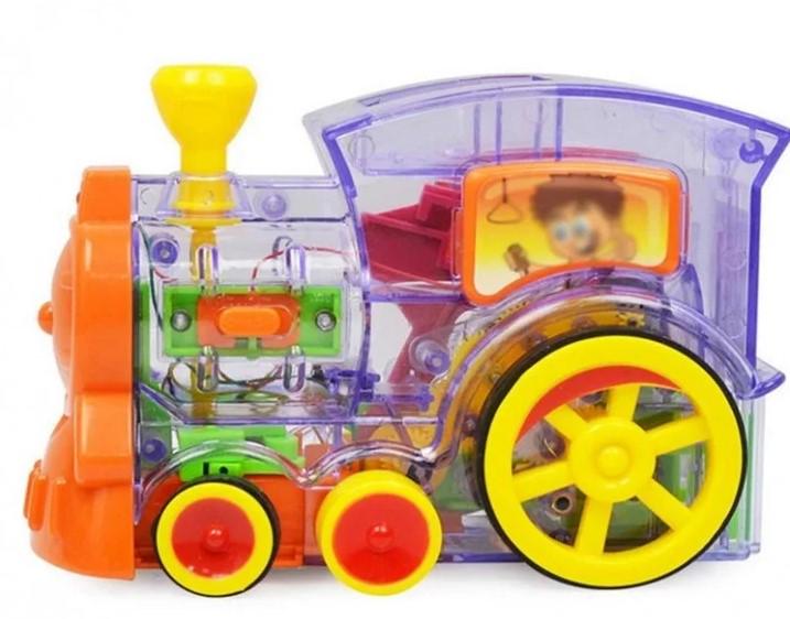 Игрушечная машинка конструктор Domino Happy Truck 60 деталей с подсветкой и звуками (14284662) - фото 8 Игрушечная машинка конструктор Domino Happy Truck 60 деталей с подсветкой и звуками (14284662) - фото 8