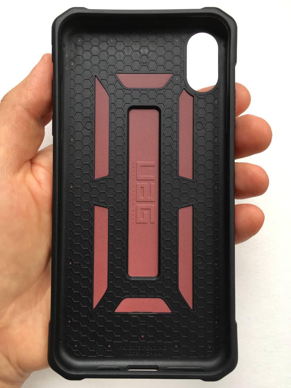 Чохол протиударний мілітарі UAG Pathfinder (111107119696) для Iphone XS Max 6.5" Magma - фото 4