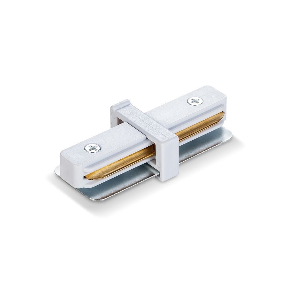 З’єднувач лінійний 1-фазний Videx VL-TRF-CTI-W Білий