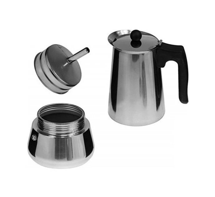 Кавоварка гейзерна Edenberg для індукційних плит 6 чашки (EB-1806) - фото 4 Кавоварка гейзерна Edenberg для індукційних плит 6 чашки (EB-1806) - фото 4