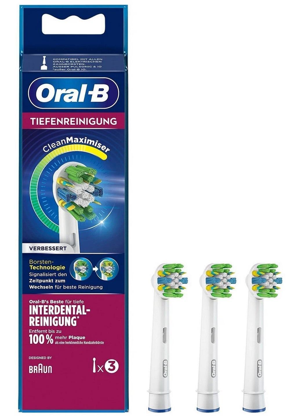 Насадки для зубної щітки Oral-B Floss Action EB25 3 шт. (Е-01018)