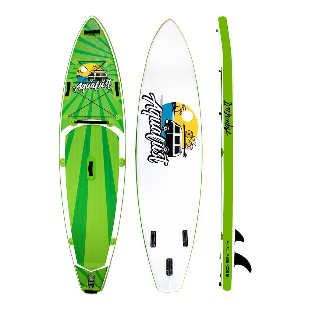 Sup-дошка Cruiser AquaLust 10,8 2 шари 330 см Green (04) - фото 8