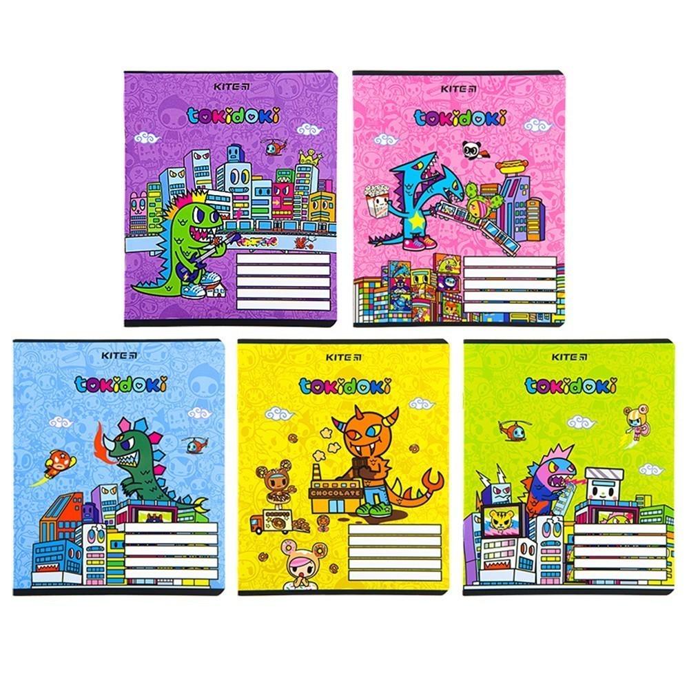 Комплект школьных тетрадей KITE Tokidoki 12 листов 25 шт. (TK22-232_25pcs)